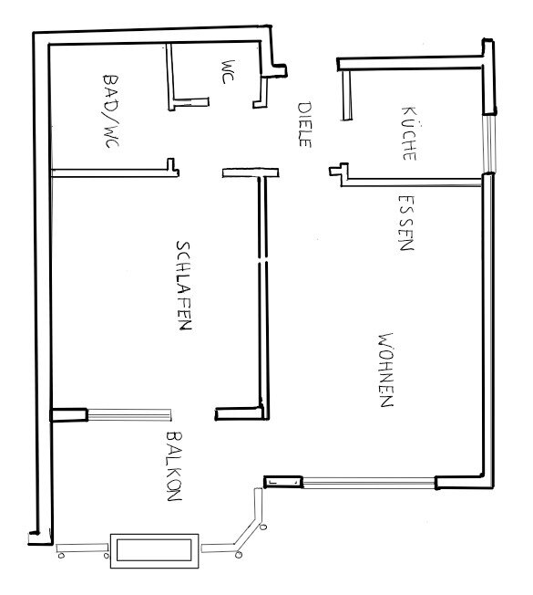 Wohnung zur Miete 775 € 2 Zimmer 49 m²<br/>Wohnfläche 2.<br/>Geschoss Am Kräherwald 143 Lenzhalde Stuttgart 70173