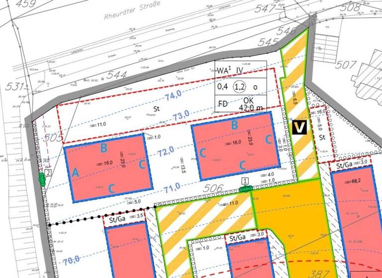 Grundstück zum Kauf provisionsfrei 2.388 m² Grundstück Moers-Mitte Moers 47441