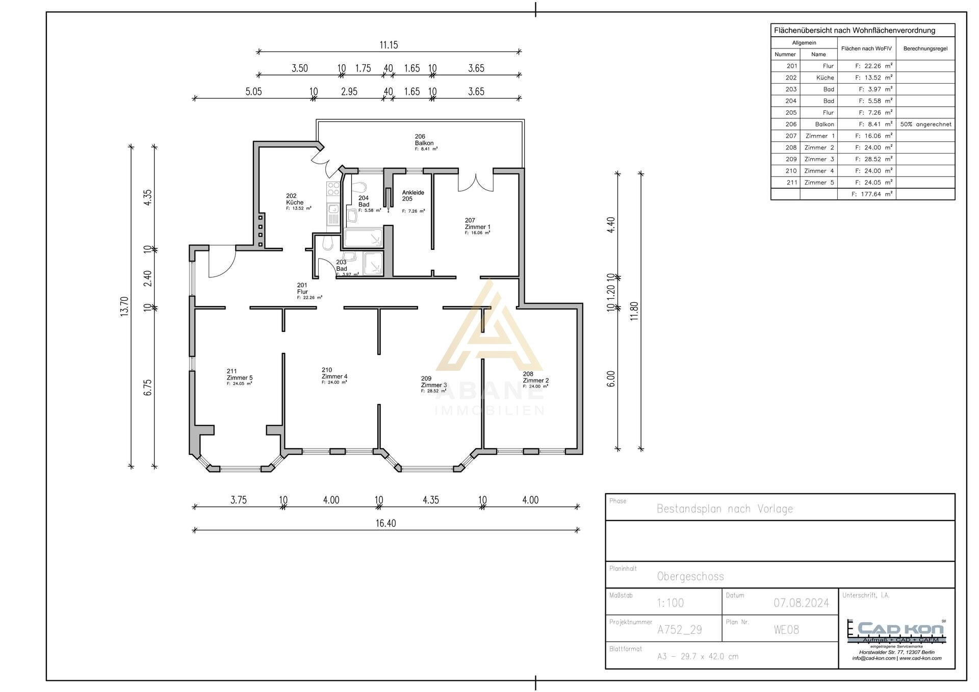 Wohnung zum Kauf 1.100.000 € 5,5 Zimmer 178 m²<br/>Wohnfläche 2.<br/>Geschoss Zehlendorf Berlin 14169