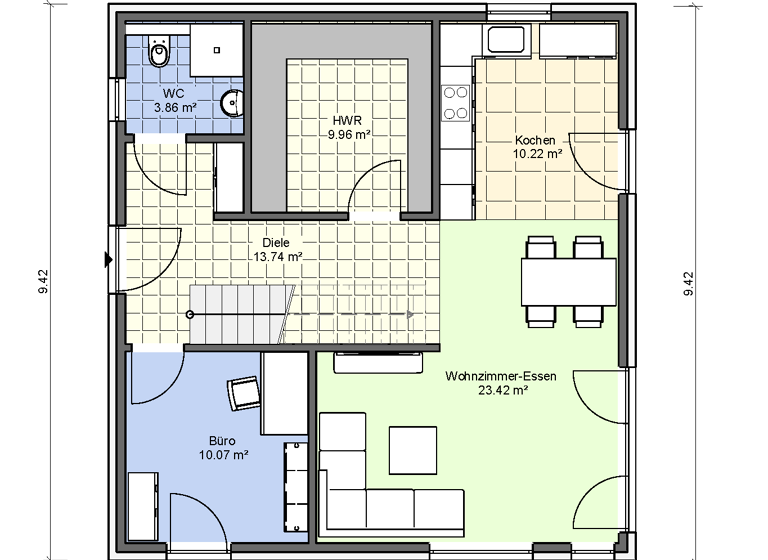 Einfamilienhaus zum Kauf provisionsfrei 490.000 € 5 Zimmer 140 m² 313 m² Grundstück Solingen-Mitte Solingen 42655