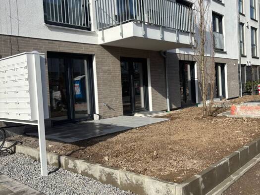 Terrassenwohnung zur Miete 1.056 € 2 Zimmer 48 m² Geschoss EG/4 frei ab sofort Bilk Düsseldorf 40223