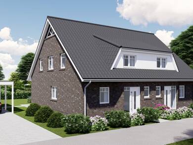 Doppelhaushälfte zum Kauf - Erstbezug provisionsfrei 400.000 € 4 Zimmer 121 m² 501 m² Grundstück Achim 28832