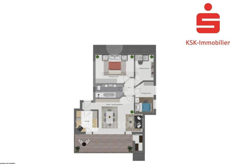 Wohnung zum Kauf 299.000 € 4 Zimmer 90 m² Nörvenich 52388