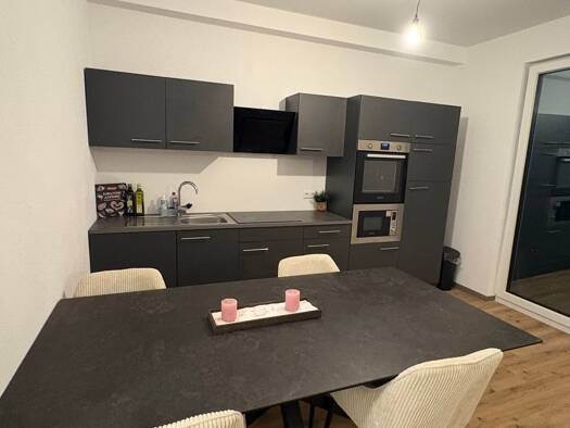 Wohnung zur Miete 950 € 2 Zimmer 56 m² Geschoss 1/2 frei ab 01.09.2026 Johann-Georg-Schlosser-Straße Neureut Neureut 76149