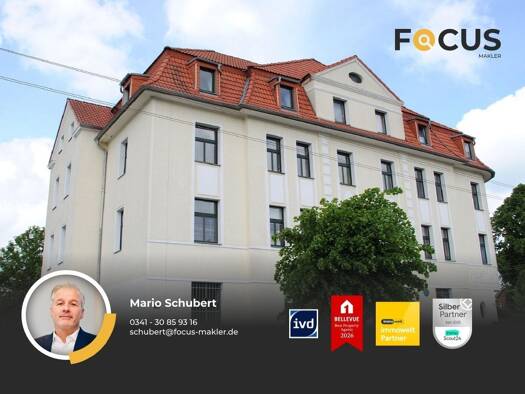 Wohnung zur Miete 720 € 4 Zimmer 89,9 m² 1. Geschoss frei ab 01.01.2027 Lindenthaler Hauptstraße 138 Lindenthal Leipzig 04158