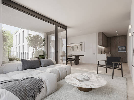 Terrassenwohnung zum Kauf - Erstbezug provisionsfrei 364.000 € 2 Zimmer 49,1 m² 1. Geschoss Haferweg Dornbirn 6850