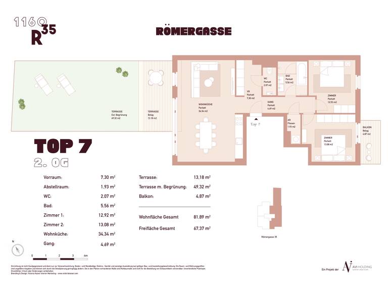 Wohnung zum Kauf - Erstbezug provisionsfrei 675.000 € 3 Zimmer 81,9 m² 2. Geschoss frei ab sofort Wien(Stadt) 1160