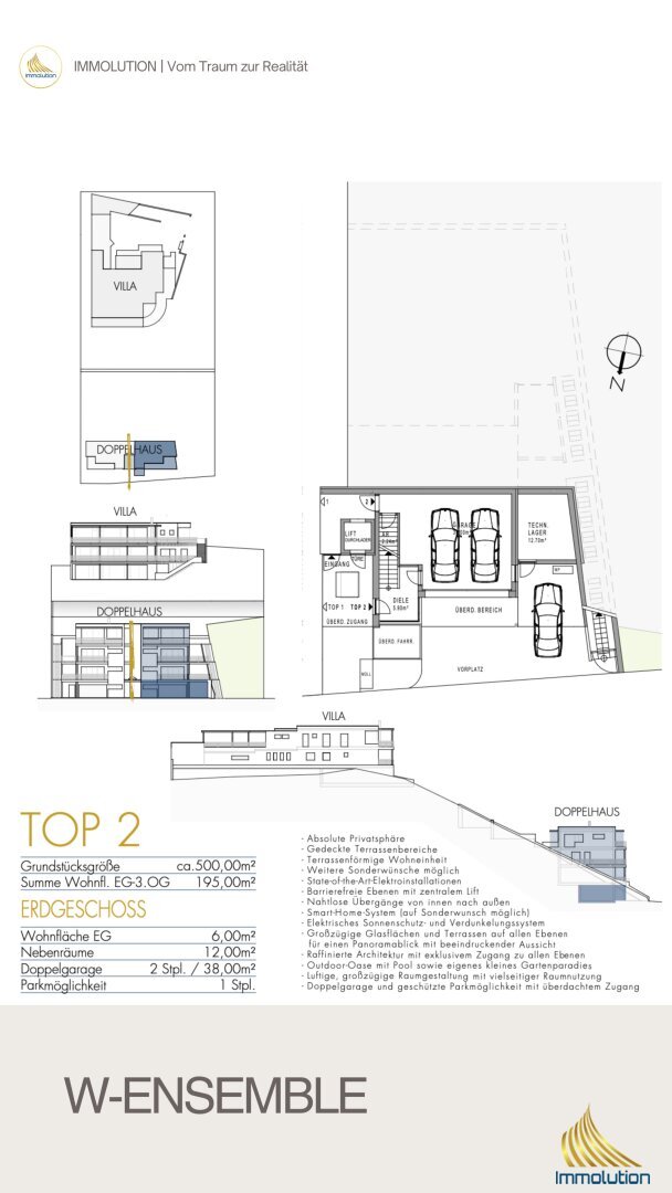 Doppelhaushälfte zum Kauf 6 Zimmer 195 m²<br/>Wohnfläche 500 m²<br/>Grundstück Grabenhof Wels 4600