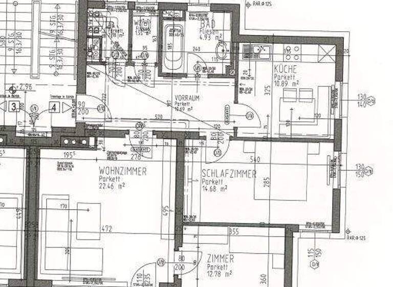 Wohnung zur Miete 747 € 3 Zimmer 80,2 m² Weiherweg Pöchlarn 3380
