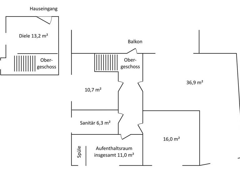 Bürofläche zur Miete provisionsfrei 850 € 4 Zimmer 81 m² Bürofläche Rellingen 25462