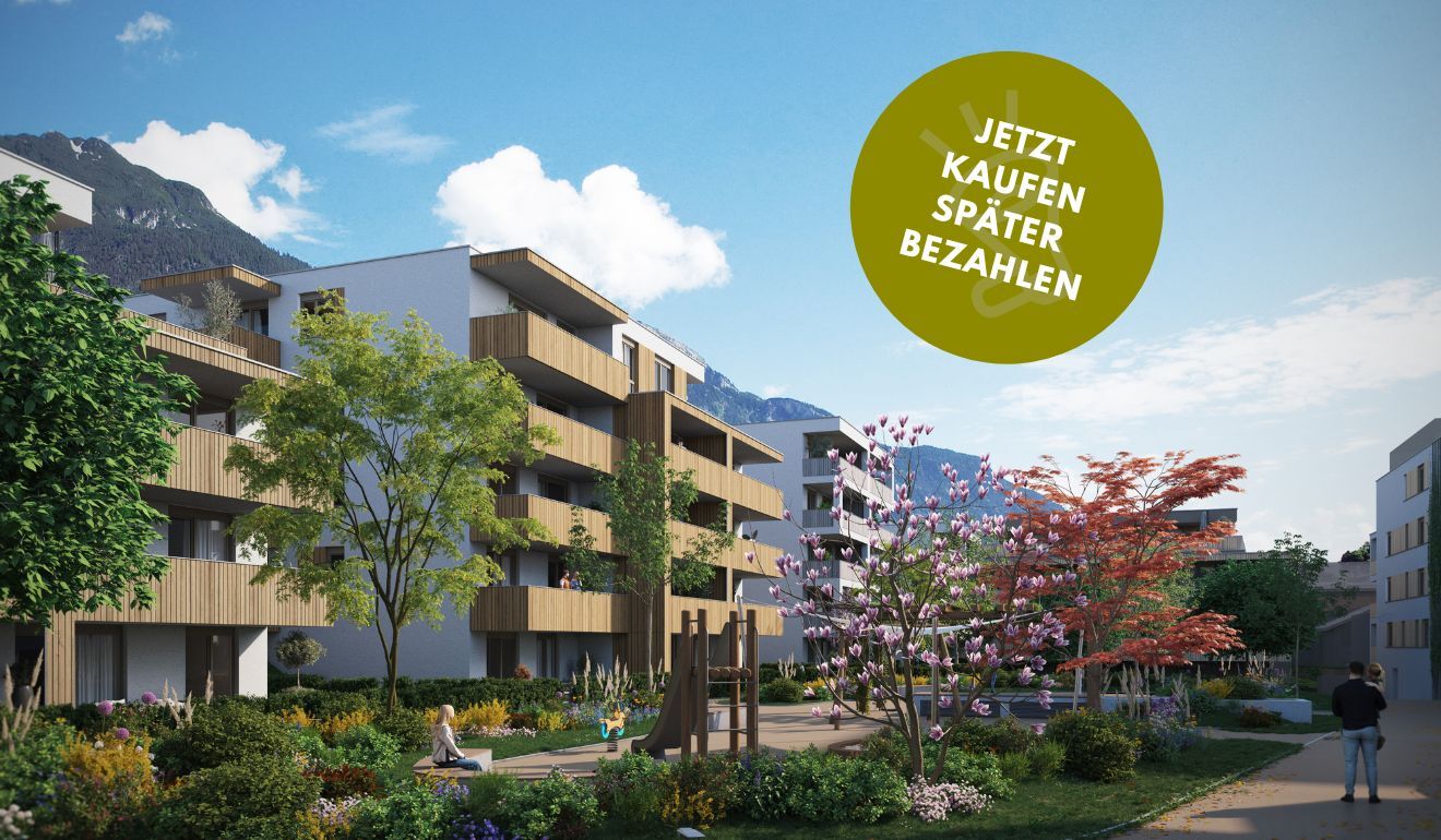 Wohnung zum Kauf provisionsfrei 339.000 € 2 Zimmer 46 m²<br/>Wohnfläche EG<br/>Geschoss Franz-Prantl-Park Jenbach 6200