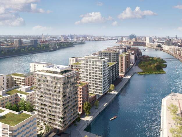 Studio zum Kauf - Erstbezug provisionsfrei 1.562.000 € 3 Zimmer 105,2 m² 9. Geschoss HafenCity Hamburg 20457