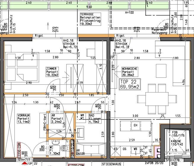 Wohnung zum Kauf 290.000 € 2 Zimmer 70 m²<br/>Wohnfläche 2.<br/>Geschoss Hollabrunn 2020