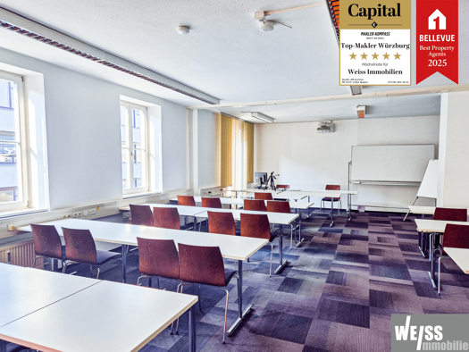 Büro zur Miete 2.400 € 4 Zimmer 251,8 m² Bürofläche Bahnhofstraße 10 Altstadt Würzburg 97070