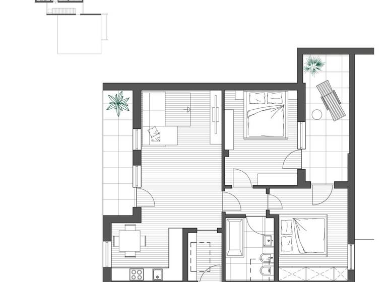 Wohnung zum Kauf 120.000 € 3 Zimmer 65 m² 2. Geschoss Otto-Huber-Straße 4 Leifers 39055
