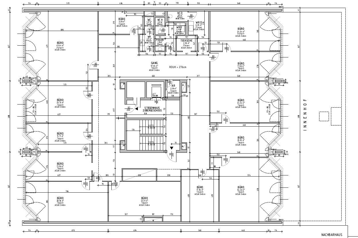 Bürofläche zur Miete 10 € 847 m²<br/>Bürofläche ab 422 m²<br/>Teilbarkeit Wien 1050