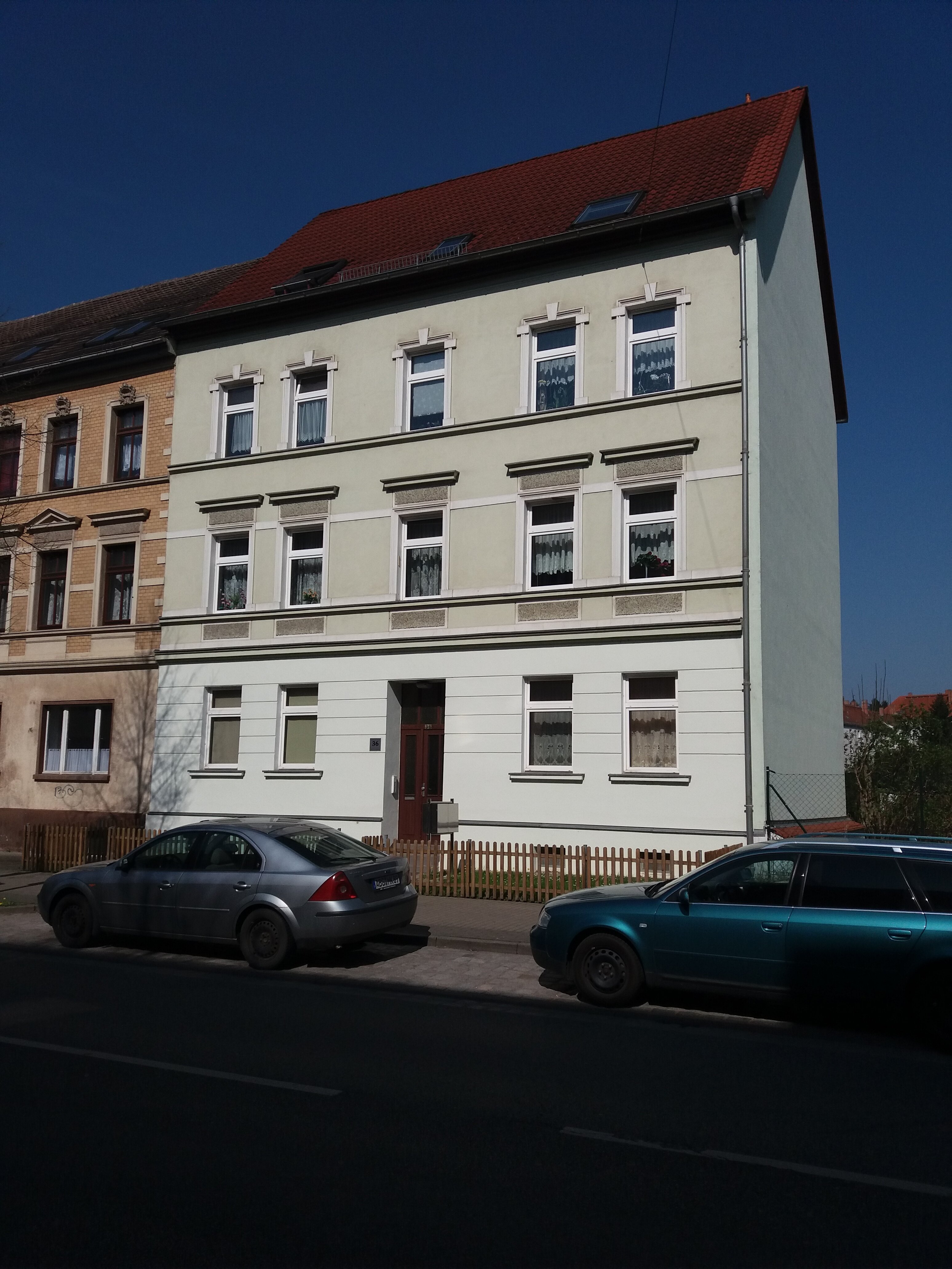 Wohnung zur Miete 282 € 2 Zimmer 46,3 m²<br/>Wohnfläche 1.<br/>Geschoss ab sofort<br/>Verfügbarkeit Naumburger Str. 36 Zeitz Zeitz 06712