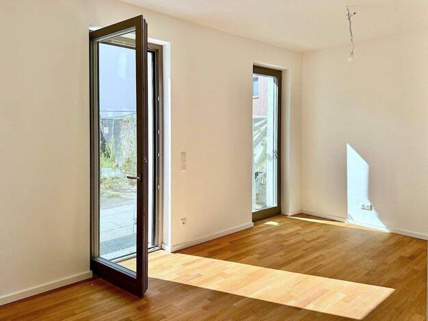 Terrassenwohnung zur Miete - Erstbezug 1.180 € 1,5 Zimmer 41 m² EG Berliner Allee 94 Weißensee Pankow 13088