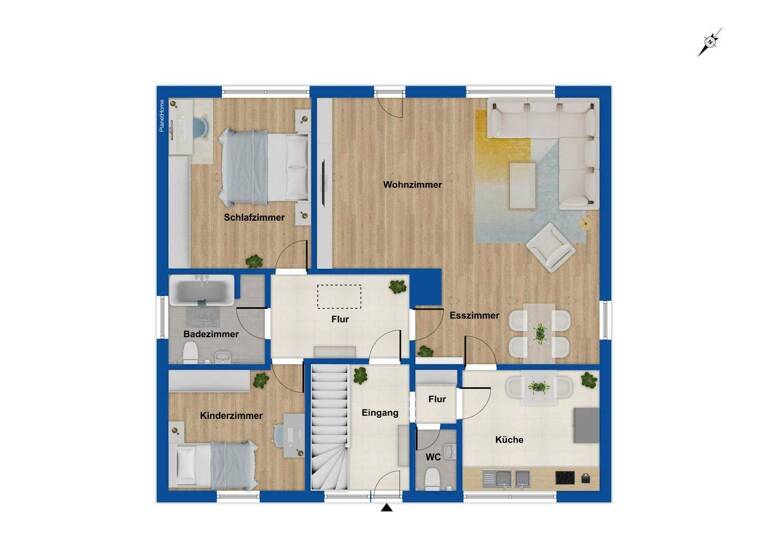 Einfamilienhaus zum Kauf 329.000 € 5 Zimmer 150 m² 1.311 m² Grundstück Worphausen Lilienthal 28865