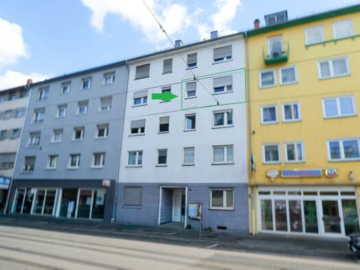 Wohnung zum Kauf 135.000 € 2 Zimmer 41 m² 3. Geschoss Mitte Ludwigshafen am Rhein 67061