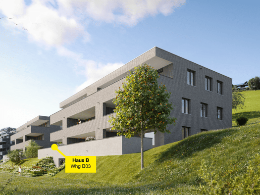 Terrassenwohnung zum Kauf - Erstbezug 506.000 € 3 Zimmer 72,4 m² Engelspitz Sulzberg 6934