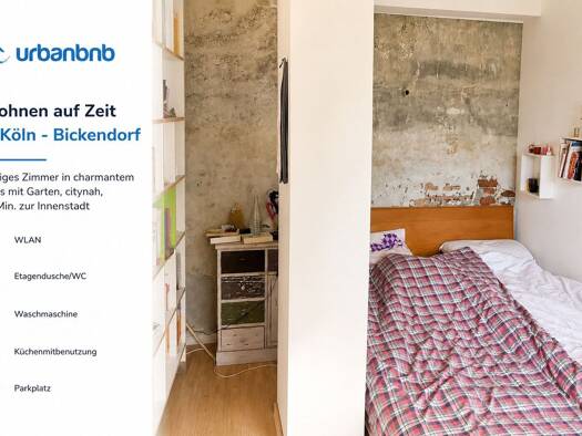WG-Zimmer zur Miete auf Zeit 690 € 15 m² frei ab 31.12.2027 Holunderweg Bickendorf Ehrenfeld 50827