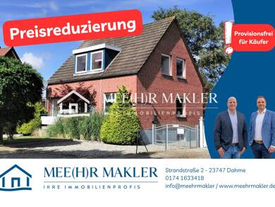 Einfamilienhaus zum Kauf provisionsfrei 649.000 € 10 Zimmer 220 m² 597 m² Grundstück frei ab 30.10.2025 Gruber Weg 18 Dahme Dahme 23747