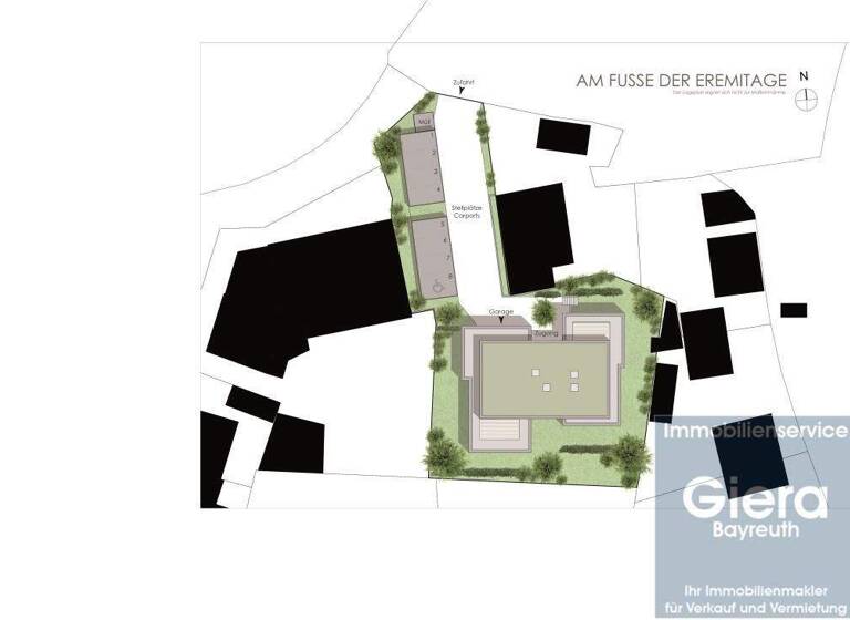 Wohnung zum Kauf - Erstbezug provisionsfrei 428.876 € 3 Zimmer 80,9 m² 2. Geschoss St. Johannis Bayreuth 95448