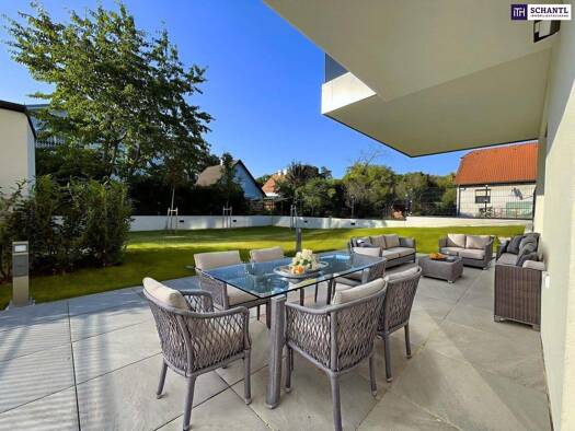 Wohnung zur Miete - Erstbezug 1.450 € 3 Zimmer 74,2 m² EG Mühlweg Wien 1210