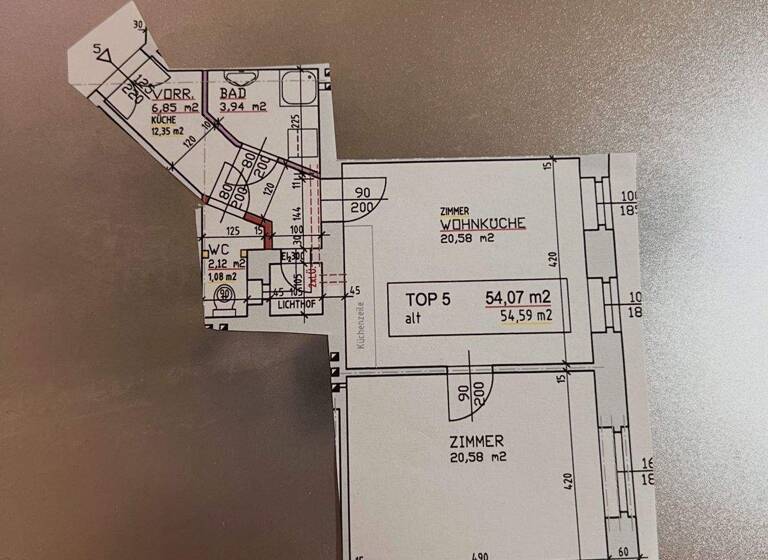Wohnung zur Miete 434 € 2 Zimmer 51 m² LORENZ KELLNERGASSE 16/Top 05 Wien, Donaustadt 1220