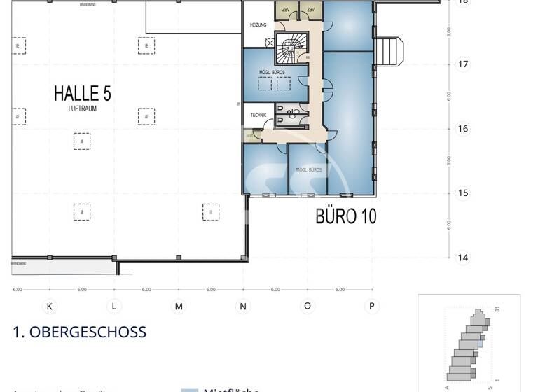 Bürofläche zur Miete provisionsfrei 7,50 € 219 m² Bürofläche Kränkelsweg 2-16 Stadtmitte Viersen 41748