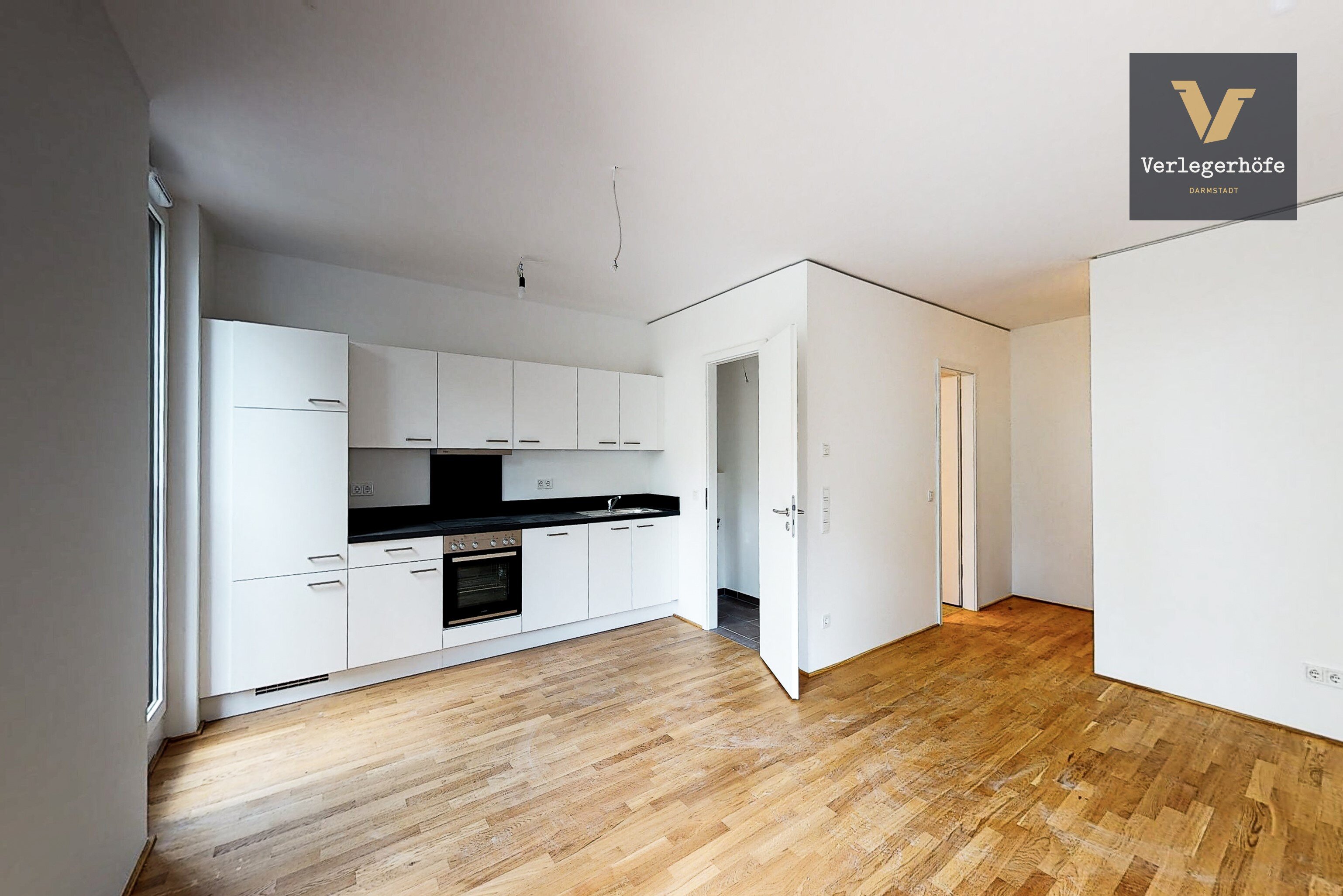 Wohnung zur Miete 1.120 € 2 Zimmer 54,4 m²<br/>Wohnfläche 3.<br/>Geschoss 01.02.2025<br/>Verfügbarkeit Schöfferstraße 19 Verlegerviertel Darmstadt 64295