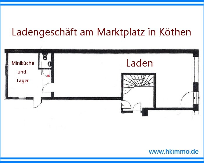 Laden zur Miete provisionsfrei 750 € 75 m²<br/>Verkaufsfläche Köthen Köthen 06366