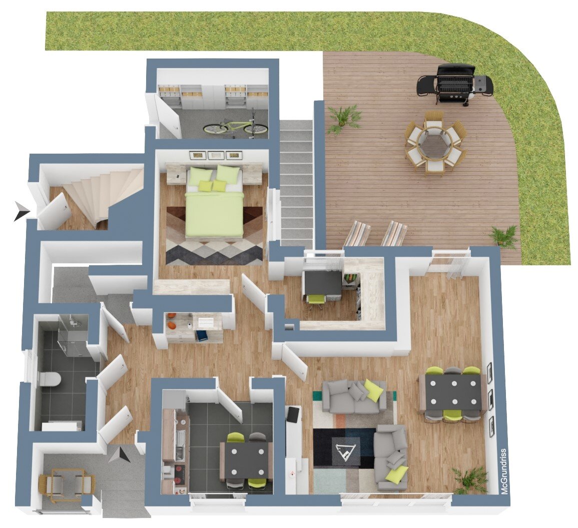 Mehrfamilienhaus zum Kauf 369.000 € 4 Zimmer 140 m²<br/>Wohnfläche 895 m²<br/>Grundstück Emst-West Hagen 58093