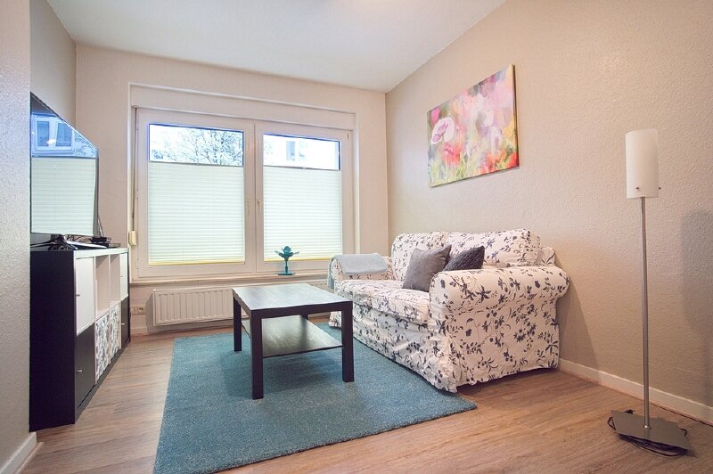 Wohnung zur Miete Wohnen auf Zeit 850 € 2 Zimmer 48 m²<br/>Wohnfläche ab sofort<br/>Verfügbarkeit Südviertel Essen 45128