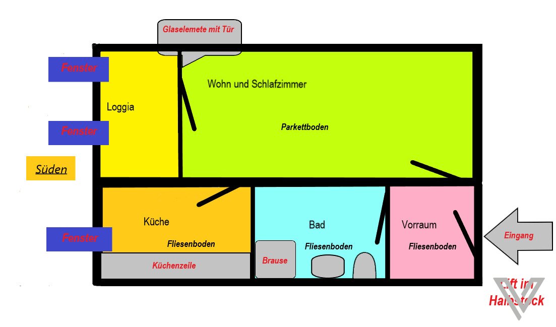 Wohnung zum Kauf 249.000 € 1 Zimmer 3.<br/>Geschoss Salzburg Salzburg 5020