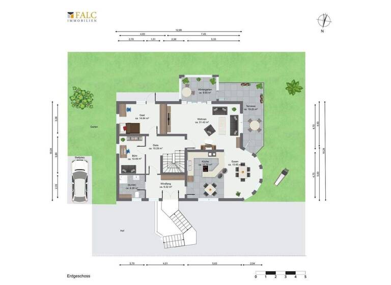Einfamilienhaus zum Kauf 495.000 € 9 Zimmer 266 m² 779 m² Grundstück Asbach Obrigheim-Asbach 74847