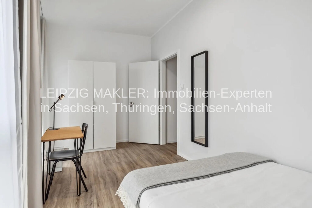 Wohnung zur Miete 580 € 14 m²<br/>Wohnfläche ab sofort<br/>Verfügbarkeit Berliner Straße 22 Zentrum - Nord Leipzig / Leipzig Zentrum-Nord 04105