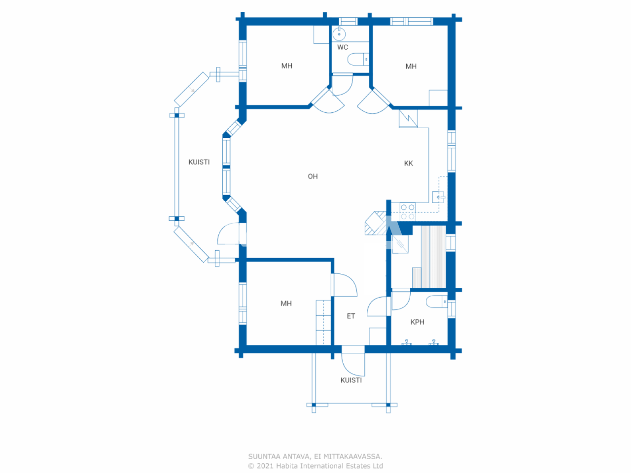 Haus zum Kauf 125.000 € 4 Zimmer 73 m²<br/>Wohnfläche 1.603 m²<br/>Grundstück Juolukkapolku 6 Kemijärvi 98720