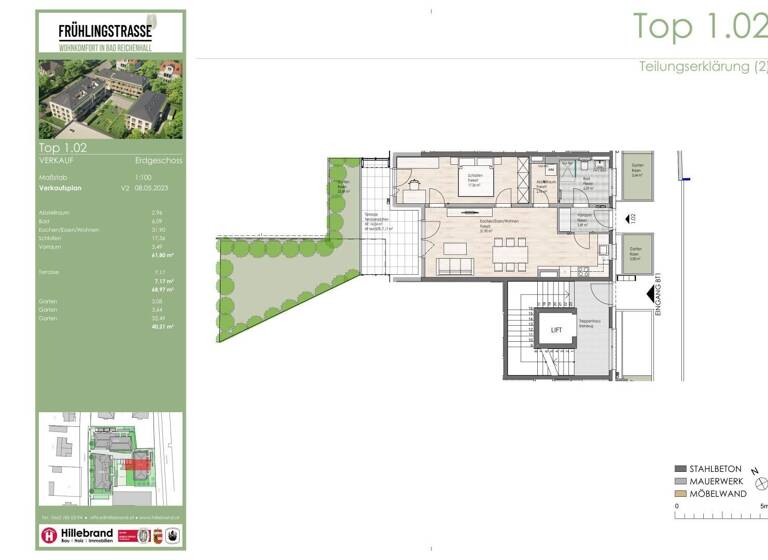 Wohnung zum Kauf 420.000 € 2 Zimmer 69 m²<br/>Wohnfläche EG<br/>Geschoss Karlstein Bad Reichenhall 83435