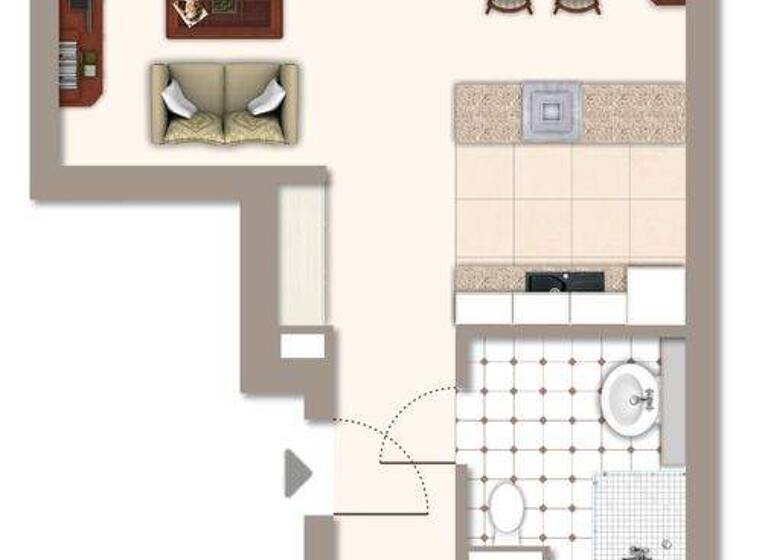 Wohnung zum Kauf 299.000 € 2 Zimmer 68,7 m² Delbrück 33129