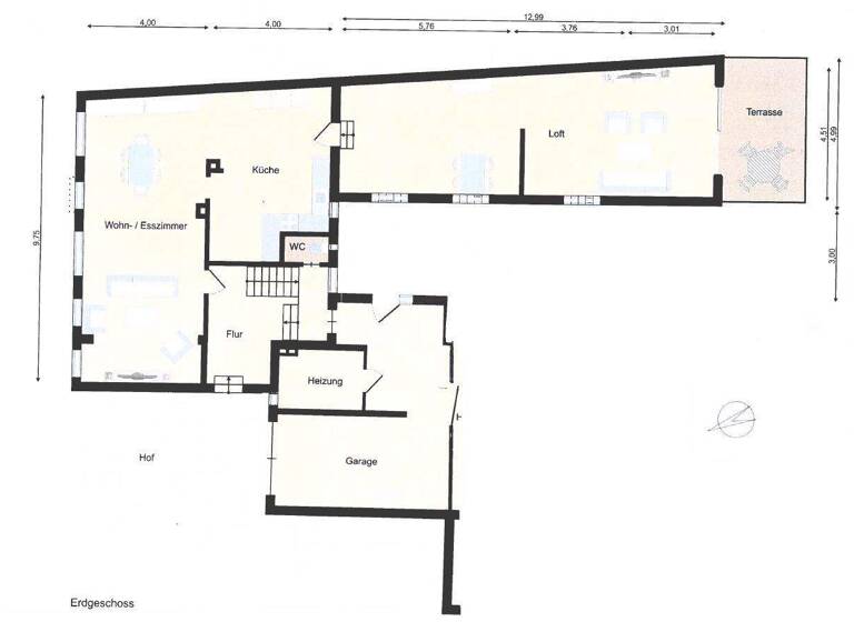 Villa zur Miete 3.300 € 8 Zimmer 265 m² 600 m² Grundstück frei ab sofort Eltville Eltville am Rhein 65343
