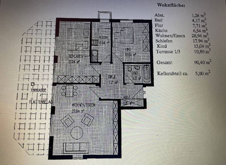 Terrassenwohnung zum Kauf provisionsfrei 475.000 € 3 Zimmer 90,4 m² Geschoss EG/3 Adalmuntstraße 6 Grafrath 82284