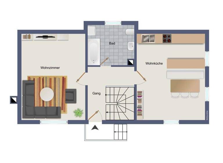Einfamilienhaus zum Kauf 385.000 € 3,5 Zimmer 96,5 m² 550 m² Grundstück Hagenbach 76767