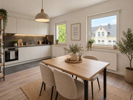 Wohnung zur Miete 499 € 2 Zimmer 48 m² 2. Geschoss Innenstadt Minden 32427