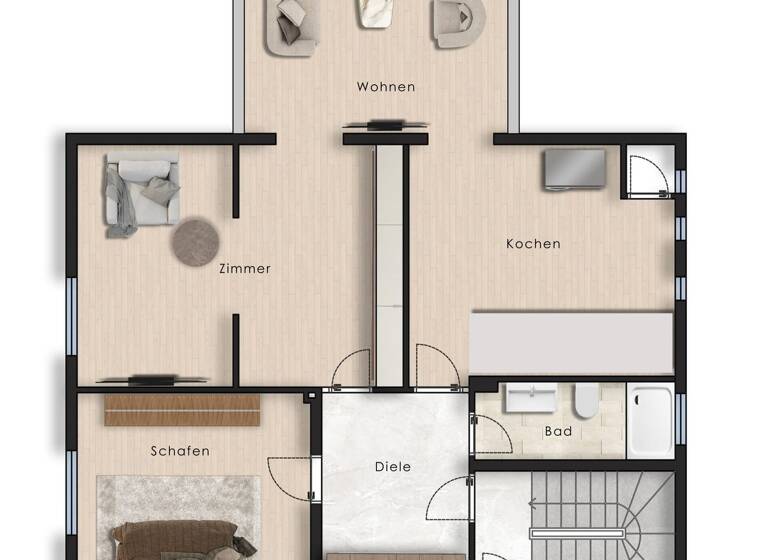 Mehrfamilienhaus zum Kauf 495.000 € 5 Zimmer 223 m² 1.406 m² Grundstück Bergheim Arnsberg 59757