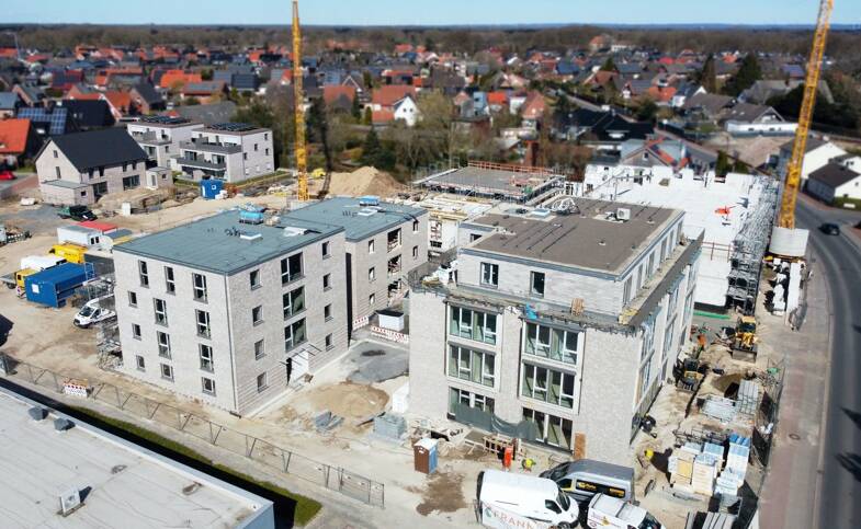 Wohnung zum Kauf - Neubau provisionsfrei 347.014 € 3 Zimmer 78,5 m² EG Recke Recke 49509