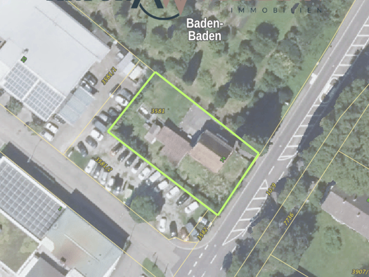 Grundstück zum Kauf 530.000 € 915 m² Grundstück Sinzheimer Straße 74 Oos Baden-Baden 76532