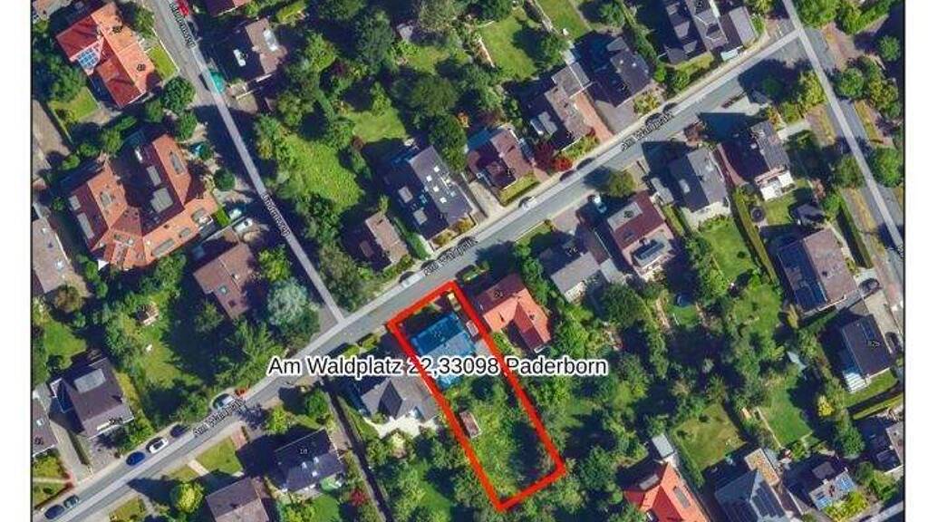 Grundstück zum Kauf 589.000 € 921 m² Grundstück Kernstadt Paderborn 33098