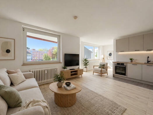 Studio zur Miete 525 € 1 Zimmer 39 m² 1. Geschoss Innenstadt Minden 32425